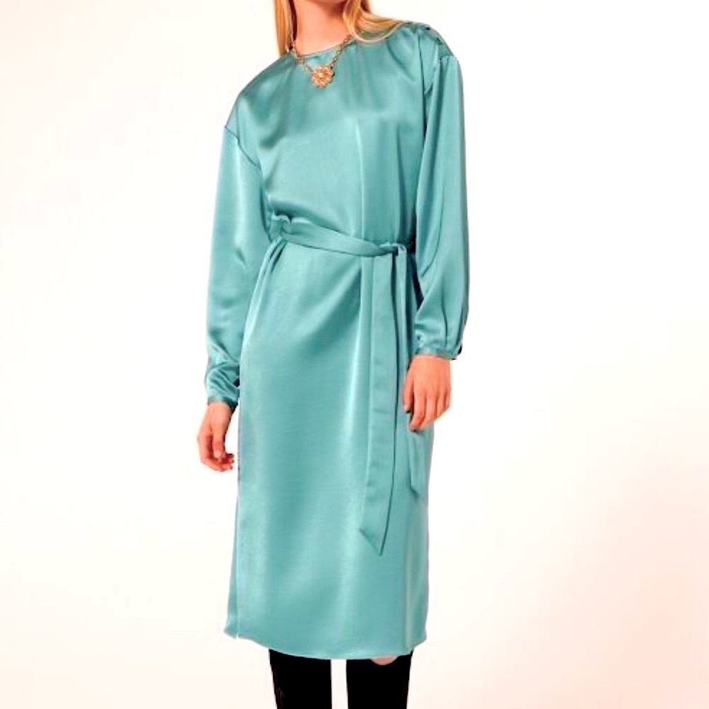NWT Tara Jarmon Silk “Ruby” Dress